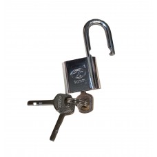 FixtureDisplays® 5PK Security Padlocks with 1 Master Key for Lockers, Gates, Sheds, Lockers, Bikes, Tool Box, Containers, Doors 18332-5PK